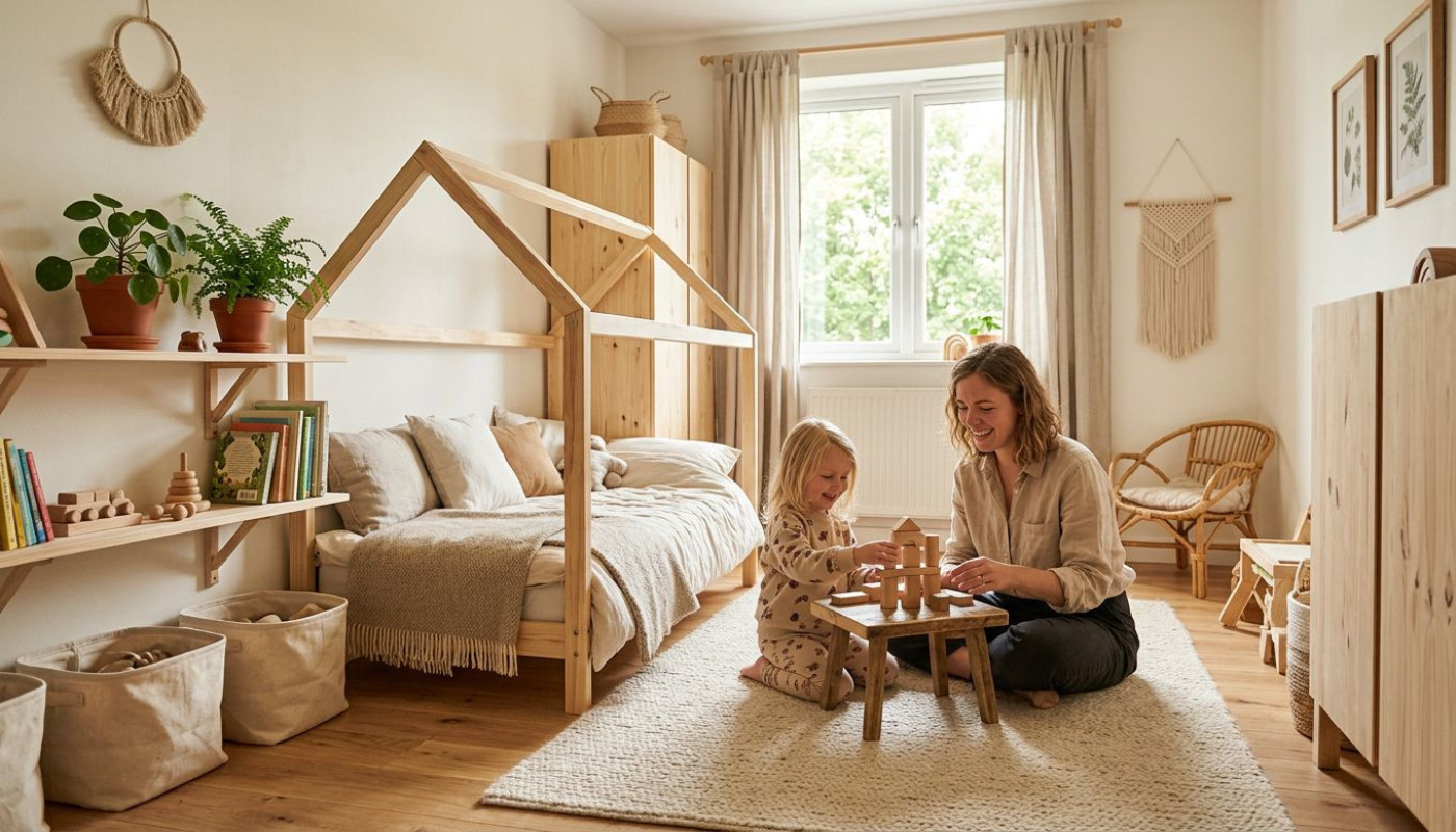 Faut-il repenser la chambre d’enfant selon les principes de la déco durable ?